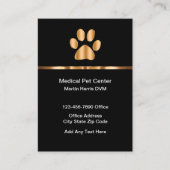 Klassische Tierärztliche Personalausweise Terminkarte (Vorderseite)