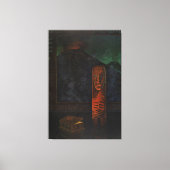 Klassische Tiki Exotica Mitte des Jahrhunderts Leinwanddruck (Vorderseite)