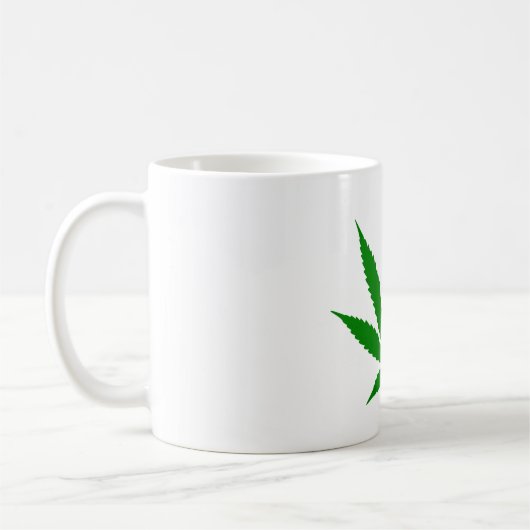 Klassische Topf-Blatt-Kaffee-Tasse Kaffeetasse (Links)