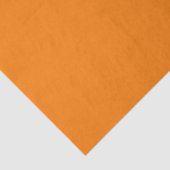Klassische traditionelle Pumpkin Orange Solid Colo Seidenpapier (Ausschnitt)