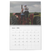 Klassische Traktor-kundengerechter Kalender (Mär 2026)