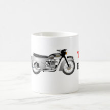 Klassische Triumph T100A Motorrad-Tasse