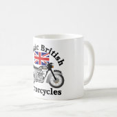 Klassische Triumph T100A Motorrad-Tasse Kaffeetasse (VorderseiteRechts)