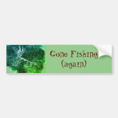 Klassische Trockenfliegenmuster für die Forellen- Autoaufkleber (Vorne)