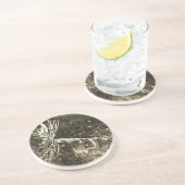 Klassische Trockenfliegenmuster für die Forellen-  Getränkeuntersetzer (Seite)