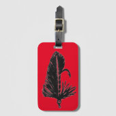 Klassische Trout Fly Matuka stromer Gepäckanhänger (Vorderseite Vertikal)