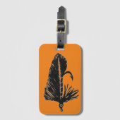 Klassische Trout Fly Matuka stromer Gepäckanhänger (Vorderseite Vertikal)