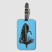 Klassische Trout Fly Matuka stromer Gepäckanhänger (Vorderseite Vertikal)