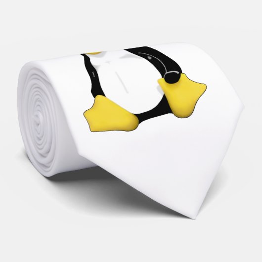 Klassische Tux-Krawatte - Weiß Krawatte (Gerollt)