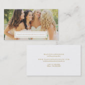 Klassische u. einfache | Visitenkarten Visitenkarte (Vorne/Hinten)