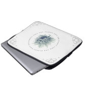 Klassische Umwelt rettet den Planeten Baum Laptopschutzhülle (Vorne Knopf)