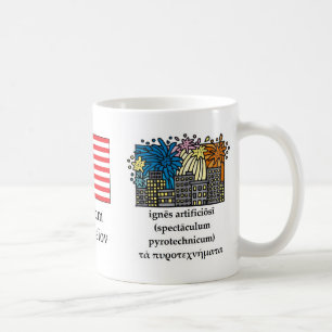 Klassische Unabhängigkeitstag-Tasse Kaffeetasse