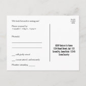 Klassische und ausgeklügelte "uAwg" Postkarte (Rückseite)