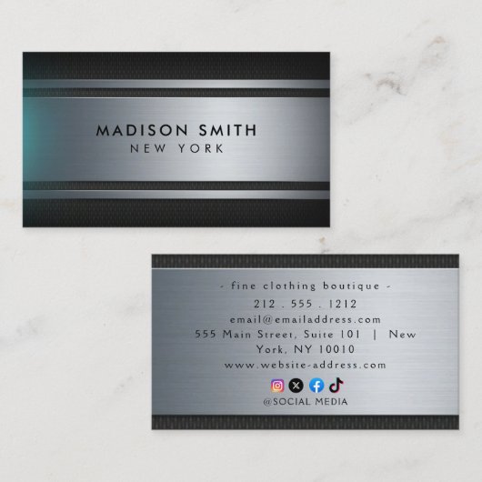 Klassische und Coole Baukarten Visitenkarte (Vorne/Hinten)