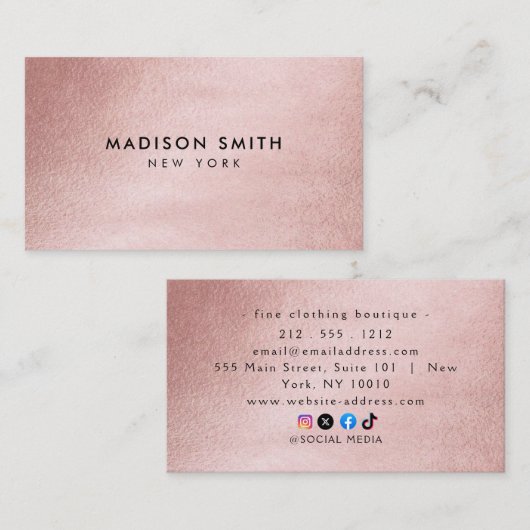 Klassische und Coole Baukarten Visitenkarte (Vorne/Hinten)