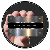 Klassische und Coole Baukarten Visitenkarte