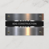 Klassische und Coole Baukarten Visitenkarte (Vorderseite)