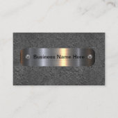 Klassische und Coole Baumauer Visitenkarte (Vorderseite)