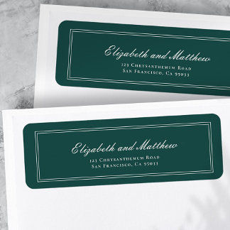 Klassische und einfache Elegante Hochzeitsfeiern -