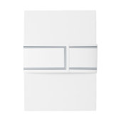 Klassische und einfache Hochzeit Einladungsbanderole (Rückseitenbeispiel)