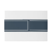 Klassische und einfache Hochzeit Einladungsbanderole (Rückseitenbeispiel)