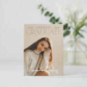 Klassische und elegante Schlagzeilen - Foto Grad B Postkarte (Stehend Vorderseite)