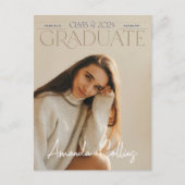 Klassische und elegante Schlagzeilen - Foto Grad B Postkarte (Vorderseite)