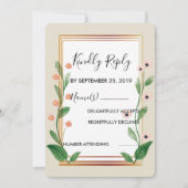 Klassische und elegante UAWG Einladung (Vorderseite)