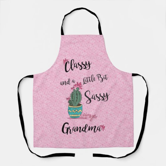 Klassische und etwas schlichte Schürze (Vorderseite)