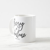 Klassische und Fabulous Brush Typografy Script-Tas Kaffeetasse (Vorderseite Links)