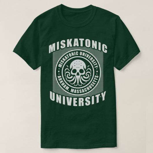 Klassische Universität Miskatonic T-Shirt (Design vorne)