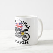 Klassische unvergleichliche Tasse des Motorrades (VorderseiteRechts)