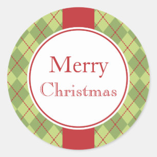 Klassische Urlaubsaufkleber Runder Aufkleber