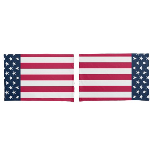 Klassische US Flagge Kissenbezug (Vorderseite-Set)