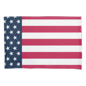 Klassische US Flagge Kissenbezug (Vorderseite-Links)