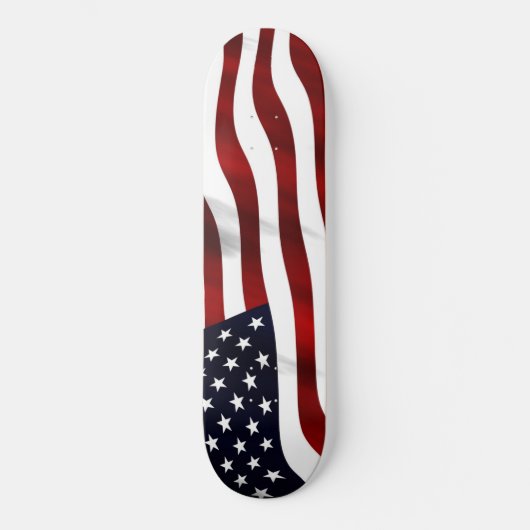 KLASSISCHE USA FLAG SKATEBOARD (Vorderseite)