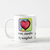 Klassische Valentine-Tasse Kaffeetasse (Links)