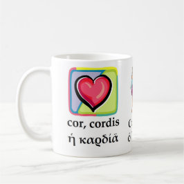 Klassische Valentine-Tasse Kaffeetasse