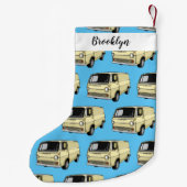 Klassische van-Cartoon-Abbildung Kleiner Weihnachtsstrumpf (Rückseite)