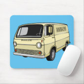 Klassische van-Cartoon-Abbildung Mousepad (Mit Mouse)
