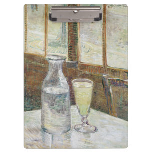 Klassische Van Gogh Paris Café Absinthe Kunst Klemmbrett