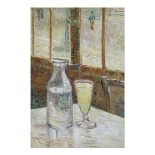 Klassische Van Gogh Paris Café Absinthe Kunst Poster