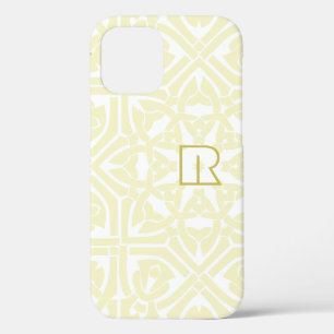 Klassische Vanilla und weißer, eleganter Rahmen, r Case-Mate iPhone Hülle