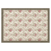 Klassische Viktorianische Damaskus warme Atmosphär Tischdecke (Vorderseite (Horizontal))