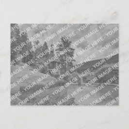 Klassische Viktorianische Postkartenrückseite - An Postkarte