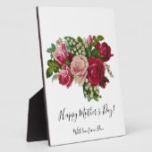 Klassische Viktorianische Rose Lily of the Valley  Fotoplatte (Seite)