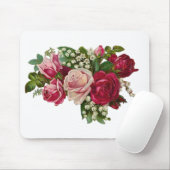 Klassische Viktorianische Rose Lily of the Valley Mousepad (Mit Mouse)