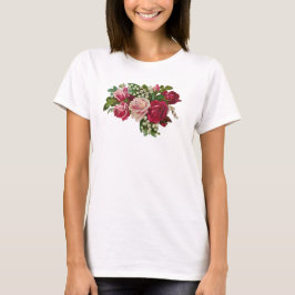 Klassische Viktorianische Rose Lily of the Valley T-Shirt