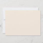 Klassische Viktorianische Royal Floral Wedding Save The Date (Rückseite)