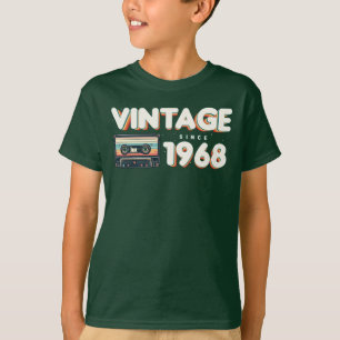 Klassische & Vintage 1968 lustige nostalgische Mus T-Shirt